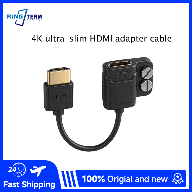 Mini Hdmi To Hdmi Cable Ultra Slim - 4KウルトラスリムHDMIアダプターケーブル マイクロミニスタンダードHDMIフルサイズ オス-メス A to A/C