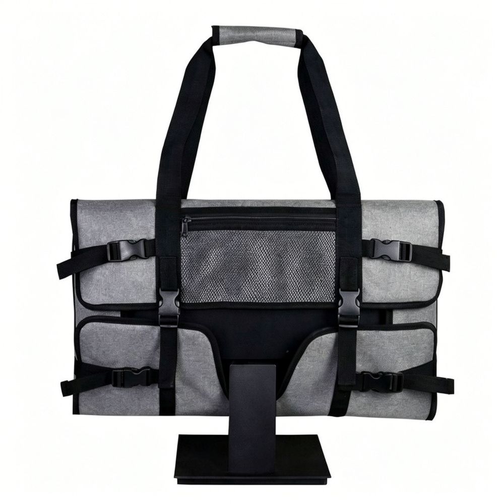 Portable Monitor Carry Sleeve Bag - 24～34インチのオールインワンデスクトップPCディスプレイ用、持ち運び可能な保護ケース、収納バッグ、パッド入りのトラベルハンドバッグ。