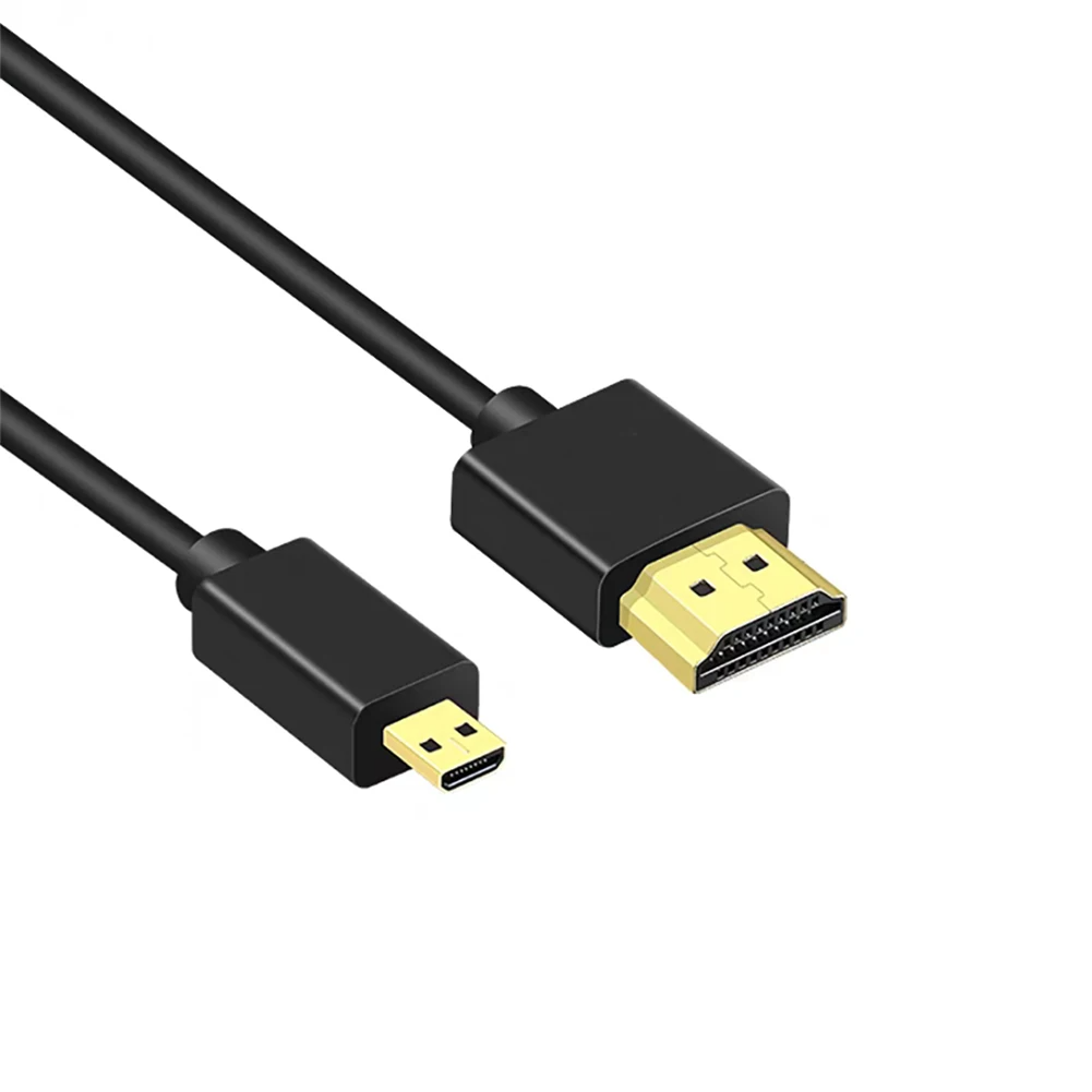 Mini Hdmi To Hdmi Cable Ultra Slim - 4KウルトラスリムHDMI toマイクロHDTVケーブル 3.2mm外径 ポータブル＆高速
