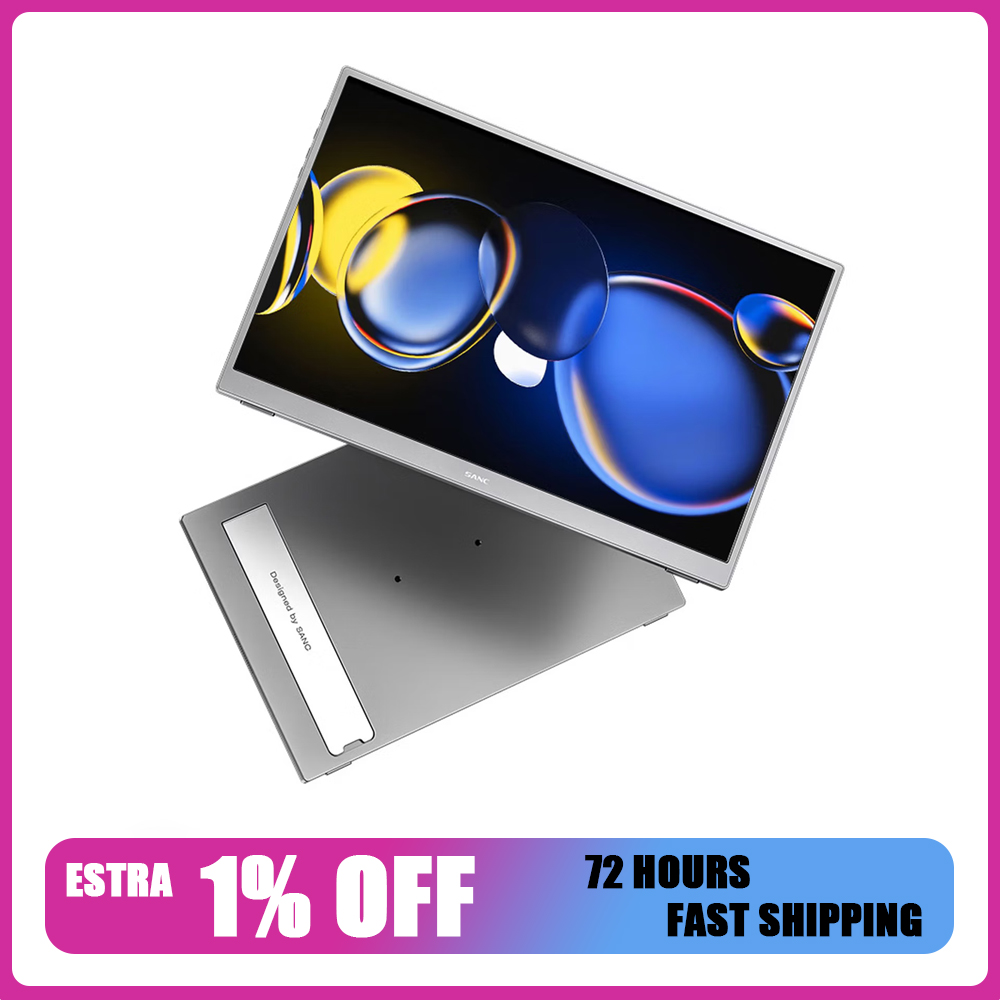 Portable Monitor 15.6 Inch 1080P Type C - SANC D1 15.6インチ ポータブルモニター フルHD 1080P