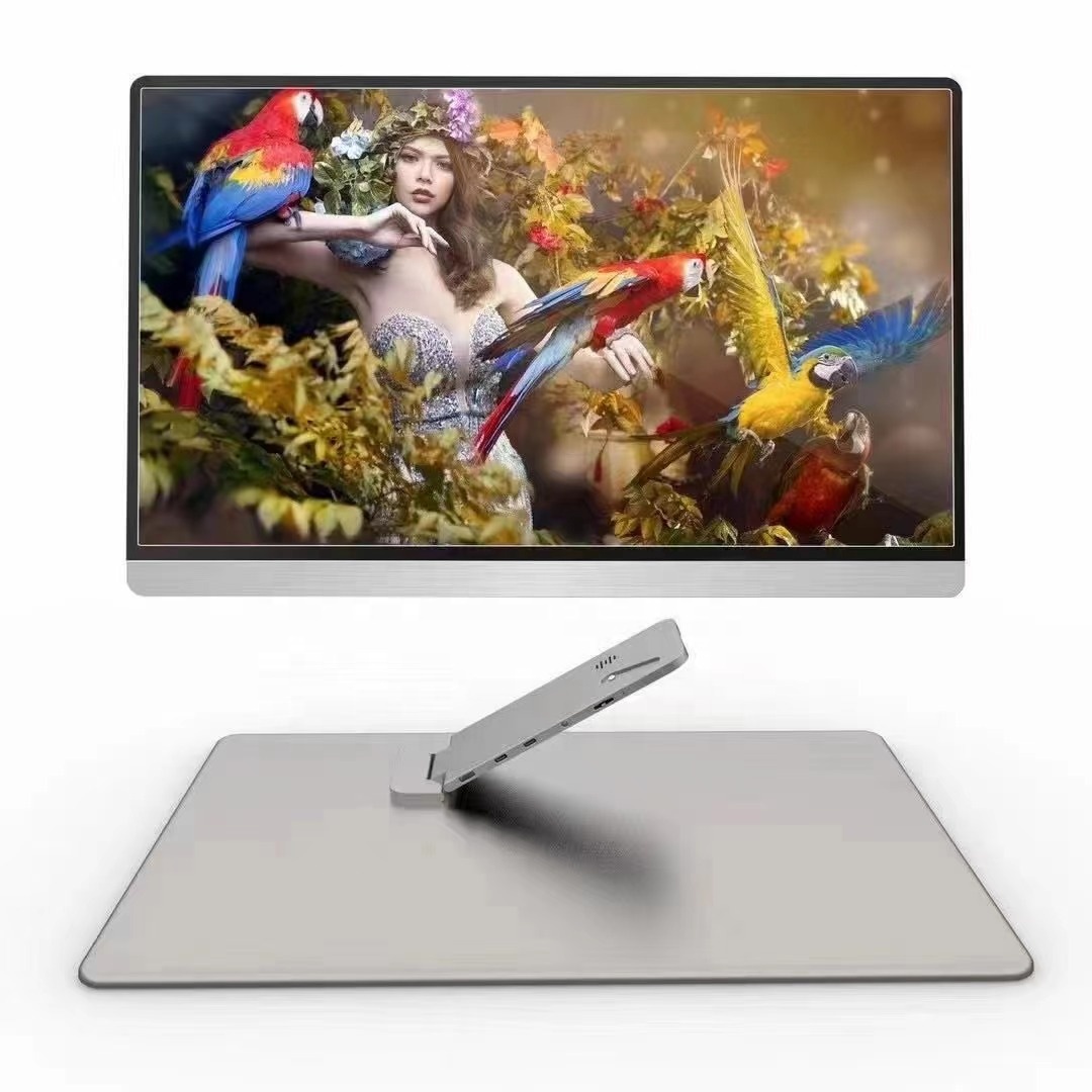 Triple Screen Laptop Monitor Foldable - 1080P FHD 13.3インチ/14インチ デュアルスクリーン拡張LCDコンピューターモニター ポータブル折りたたみ式ノートパソコン スマートゲーム