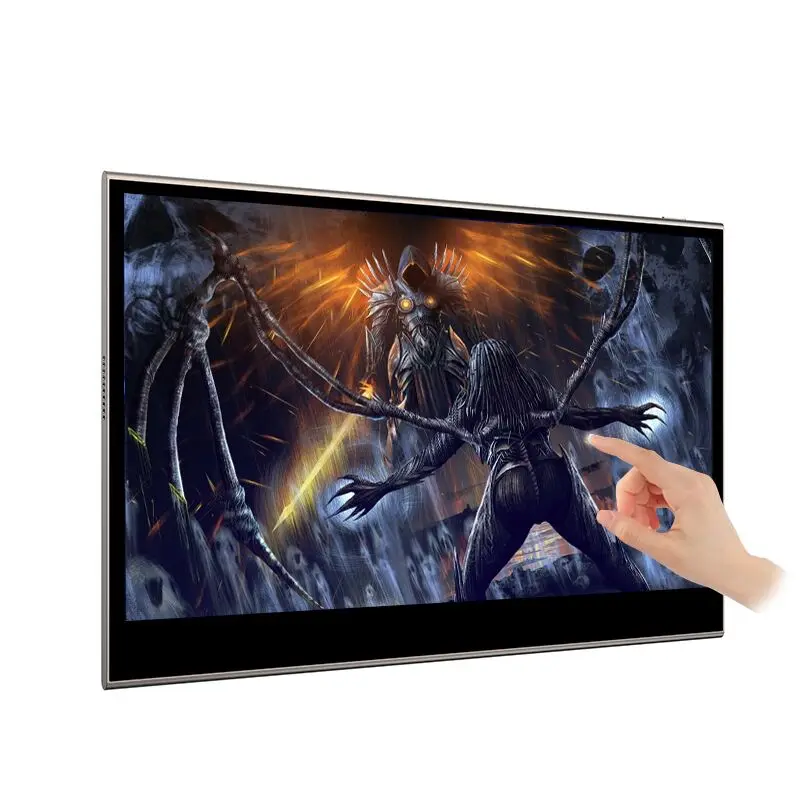 Portable Gaming Monitor 144Hz 17.3 Inch - 2026年ゲーミングタッチスクリーン1080P 2K 4K 144HZ IPS液晶搭載ノートパソコンPC LCD