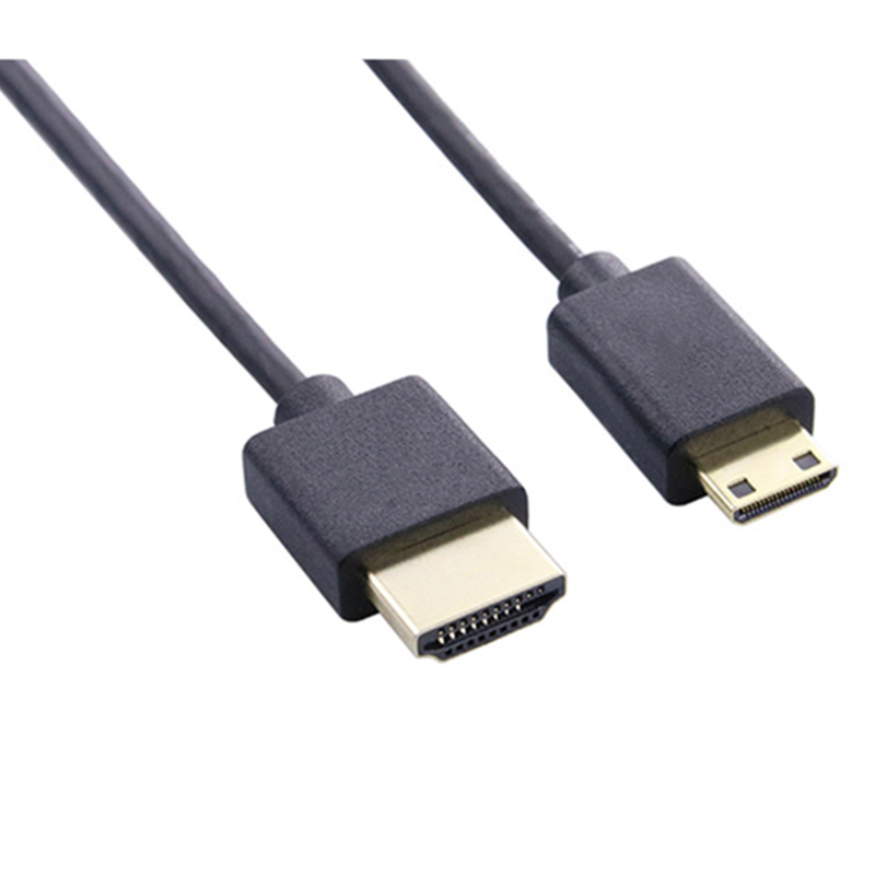 超薄型 HDMI ケーブル オス - ミニマイクロ HD 対 - Mini Hdmi To Hdmi Cable Ultra Slim のレビューと価格
