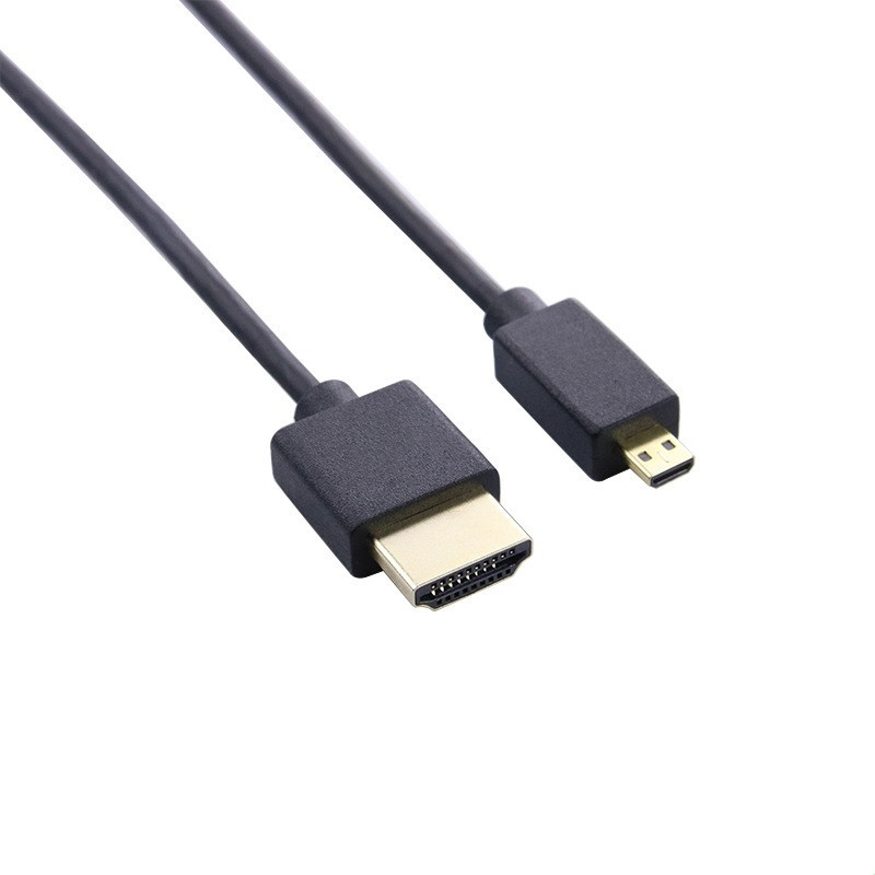 超薄型 HDMI ケーブル オス - ミニマイクロ HD 対 - Mini Hdmi To Hdmi Cable Ultra Slim のレビューと価格
