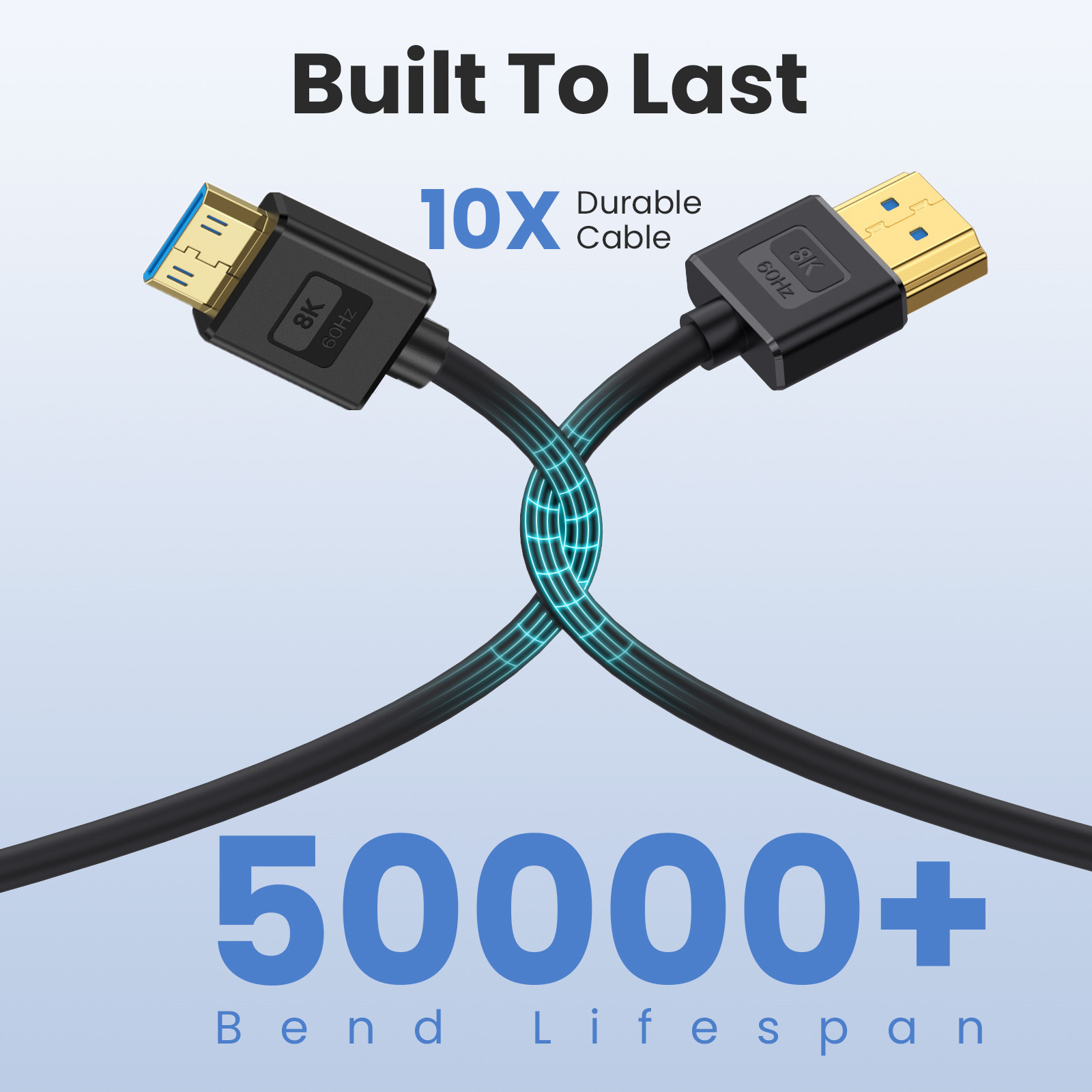 超高速シリコンケーブル,細いコード,超薄型,ミニHDMIから - Mini Hdmi To Hdmi Cable Ultra Slim のレビューと価格
