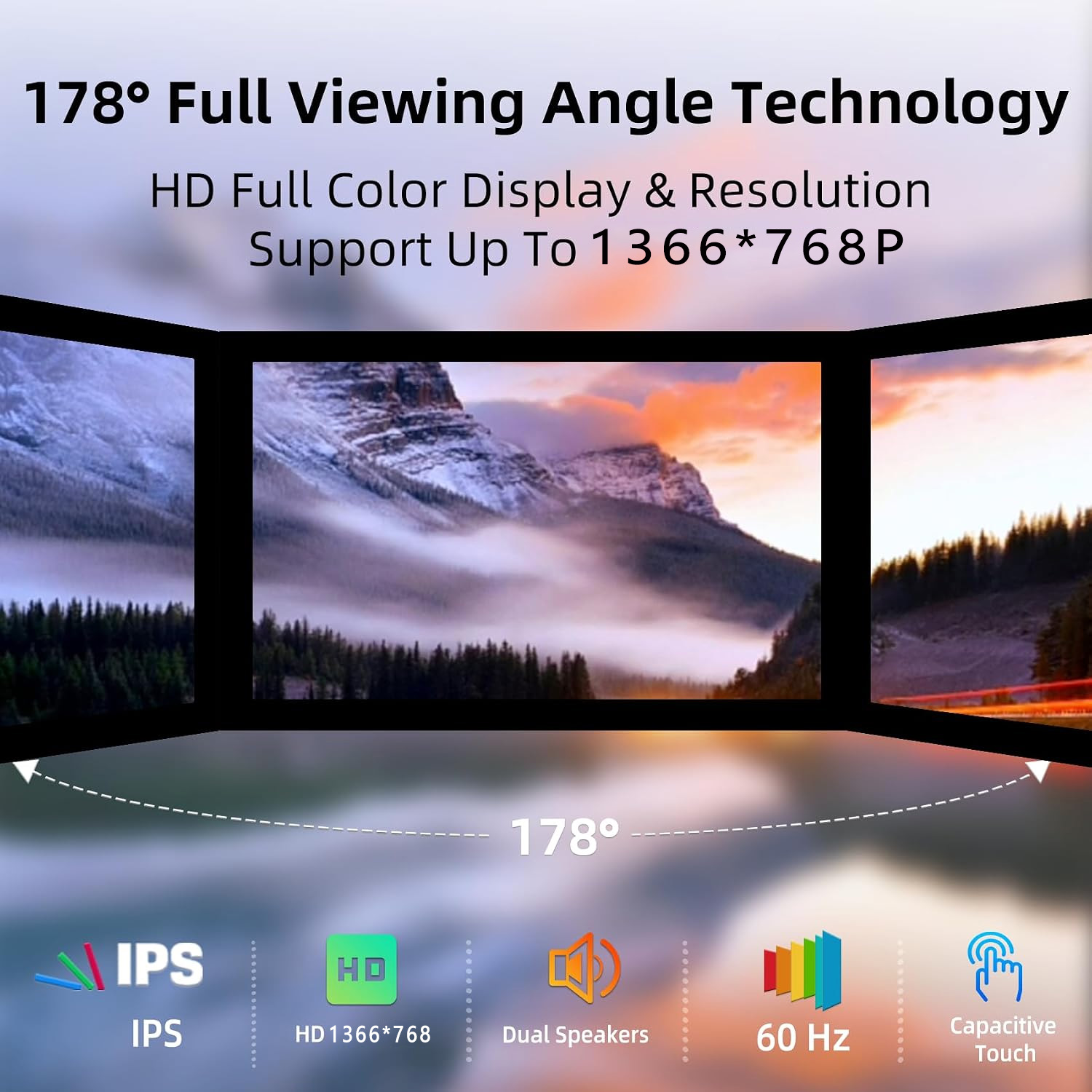 AHXJKA 11.6インチ タッチ式 ポータブルモニター  - Portable Touchscreen Monitor For Laptop のレビューと価格