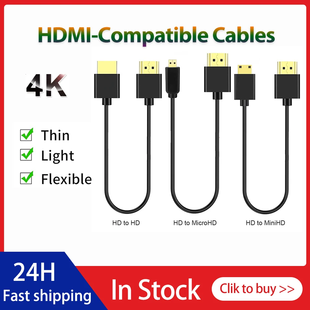OD3.2 超薄型HDMI - ミニHDMIケーブル 高速4 - Mini Hdmi To Hdmi Cable Ultra Slim のレビューと価格