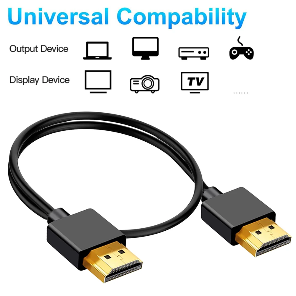 OD3.2 超薄型HDMI - ミニHDMIケーブル 高速4 - Mini Hdmi To Hdmi Cable Ultra Slim のレビューと価格