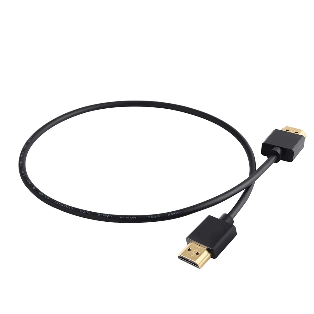 ポータブルスリムライトHD2。 0 ケーブル 4K@60Hz - Mini Hdmi To Hdmi Cable Ultra Slim のレビューと価格