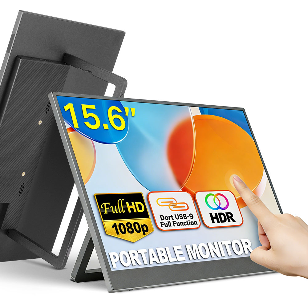 【特別オファー】15.6インチ タッチスクリーン ポータブル - Portable Touchscreen Monitor For Laptop のレビューと価格