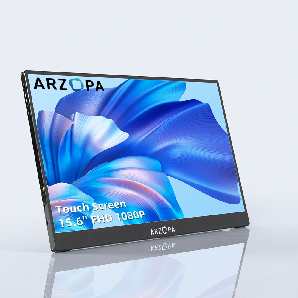 Arzopa A1T タッチスクリーン 15.6インチ 10 - Portable Touchscreen Monitor For Laptop のレビューと価格