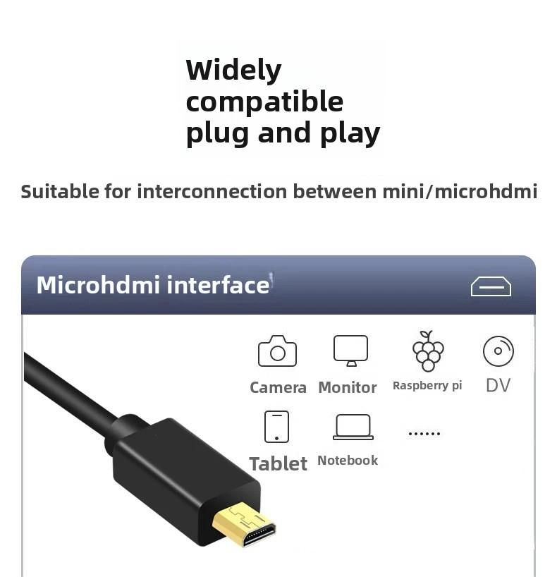 4KウルトラスリムHDMI toマイクロHDTVケーブル 3 - Mini Hdmi To Hdmi Cable Ultra Slim のレビューと価格