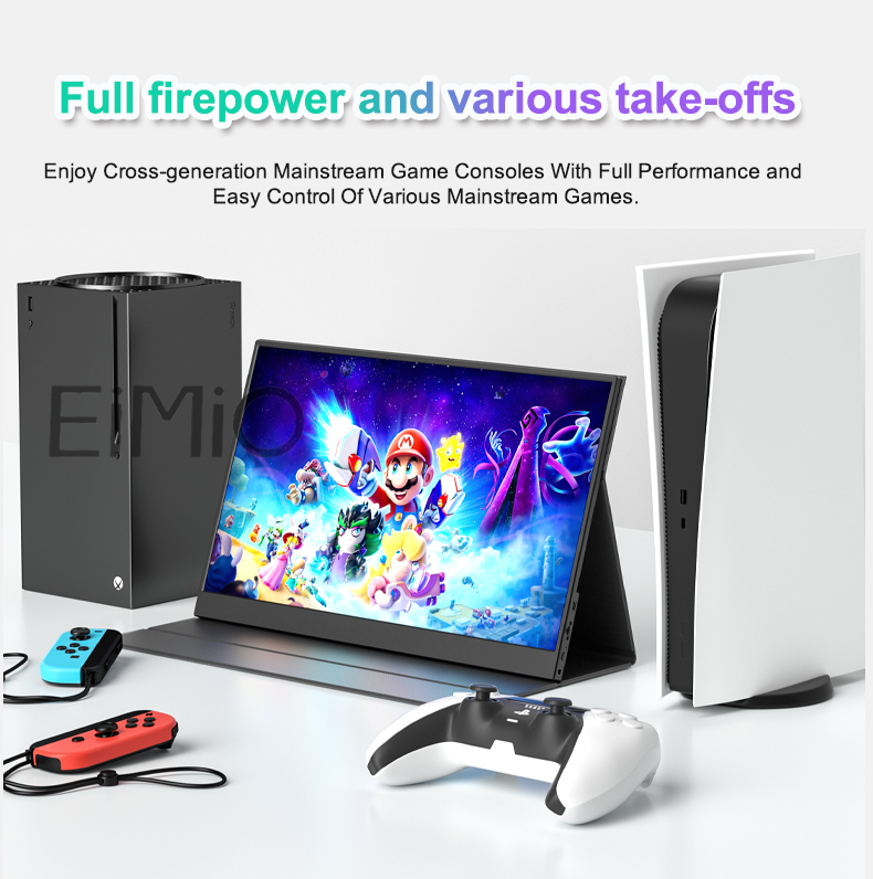 NEW Eimio 15.6インチ FHD 1080P IP - Portable Monitor 15.6 Inch 1080P Type C のレビューと価格