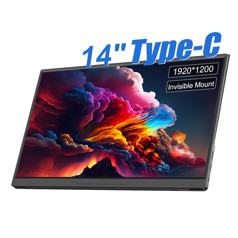 14インチ ポータブルモニター タッチ式 超薄型 1200P - Portable Touchscreen Monitor For Laptop のレビューと価格