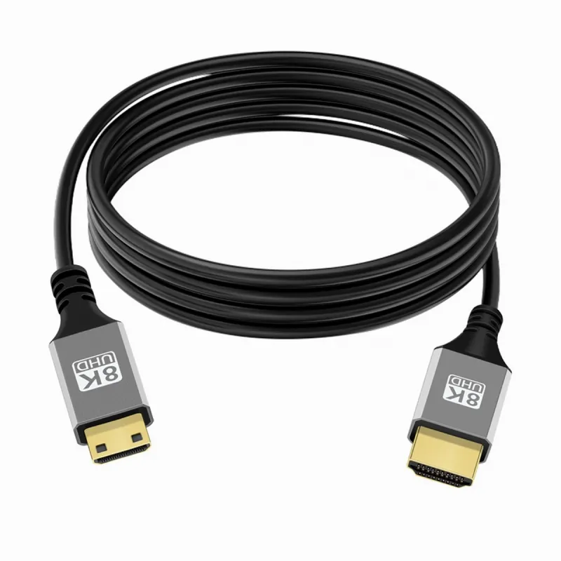 8KミニHDTV 2.1 超薄型HDTVケーブル 4K @6 - Mini Hdmi To Hdmi Cable Ultra Slim のレビューと価格