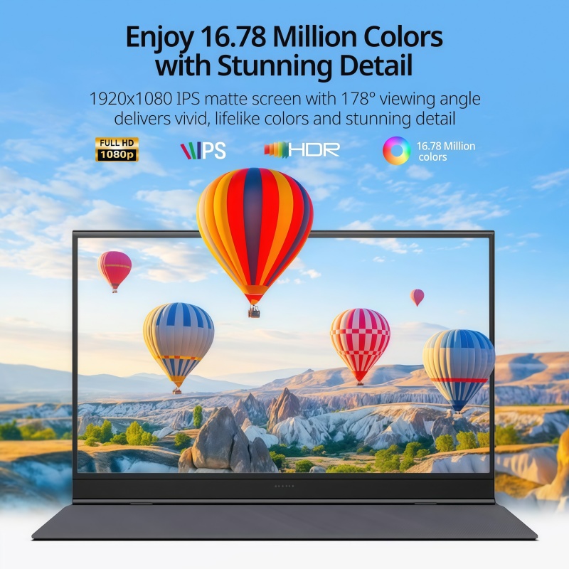 15.6インチ ポータブルタッチモニター (非タッチオプショ - Portable Monitor 15.6 Inch 1080P Type C のレビューと価格