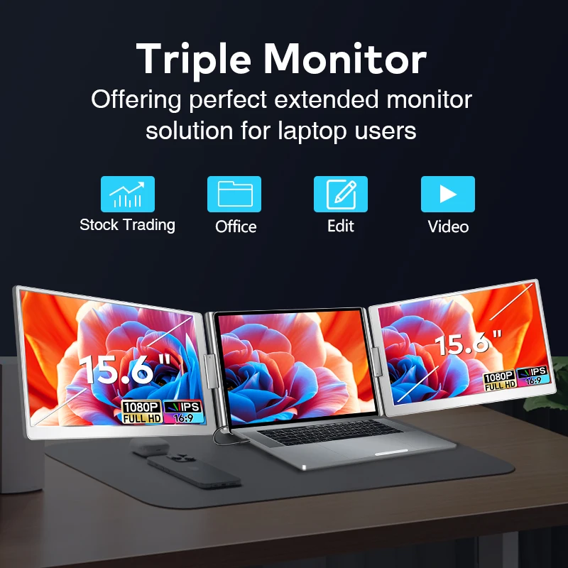 2026年製 15.6インチ Type-C 1080p フル - Portable Monitor 15.6 Inch 1080P Type C のレビューと価格