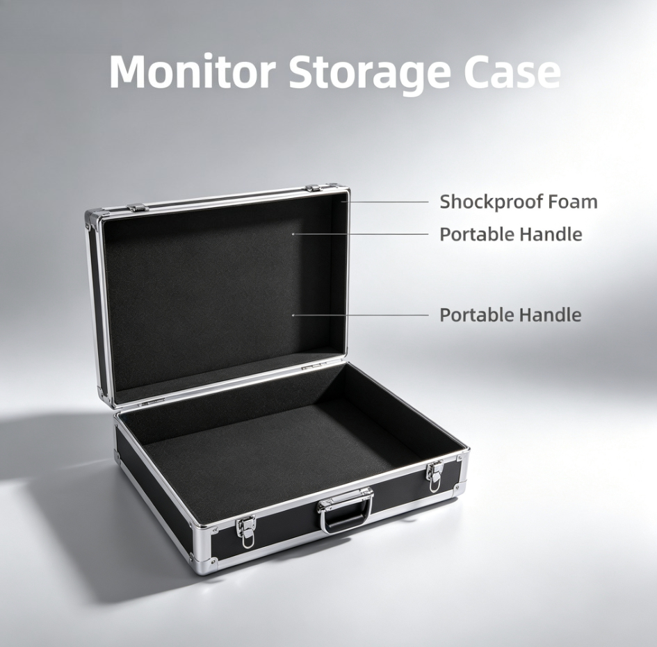 ハードシェルモニターキャリングケース EVA保護ディスプレイ - Portable Monitor Carry Sleeve Bag のレビューと価格