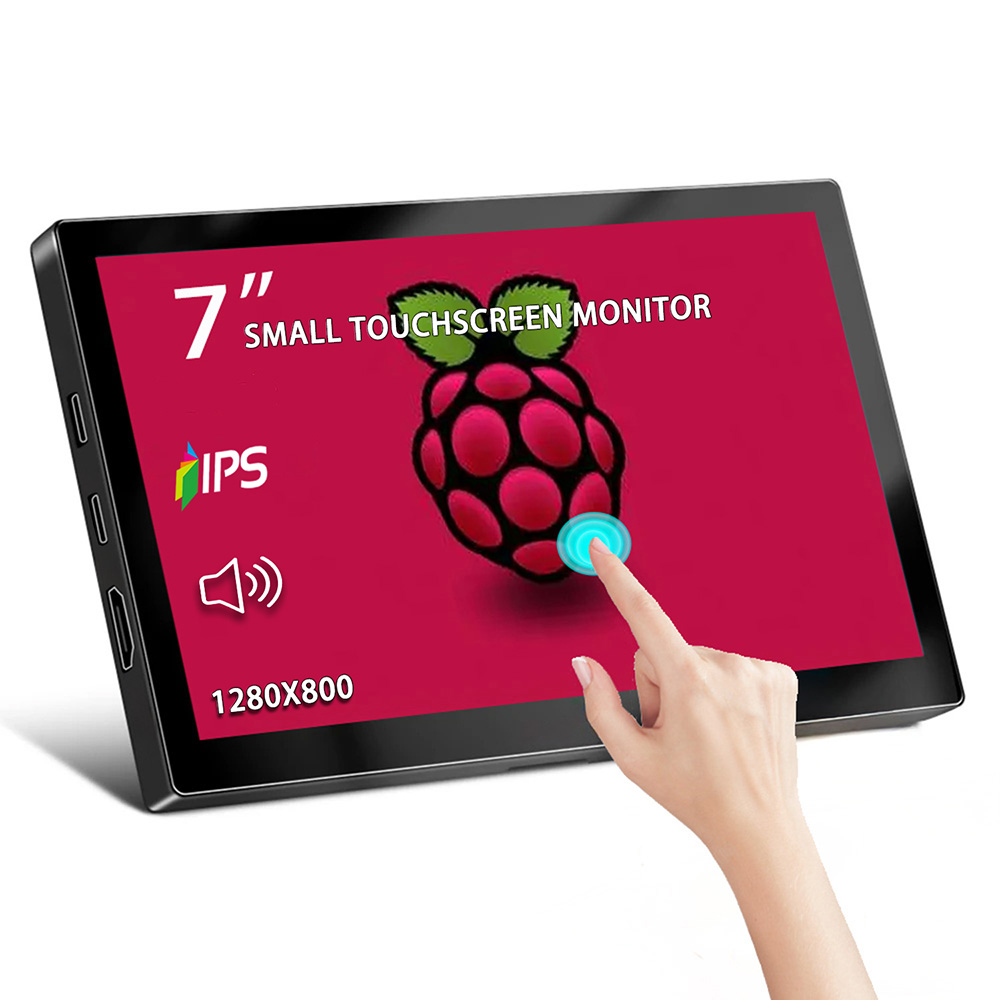 タッチスクリーン小型モニター 7インチ ポータブルモニター  - Portable Touchscreen Monitor For Laptop のレビューと価格