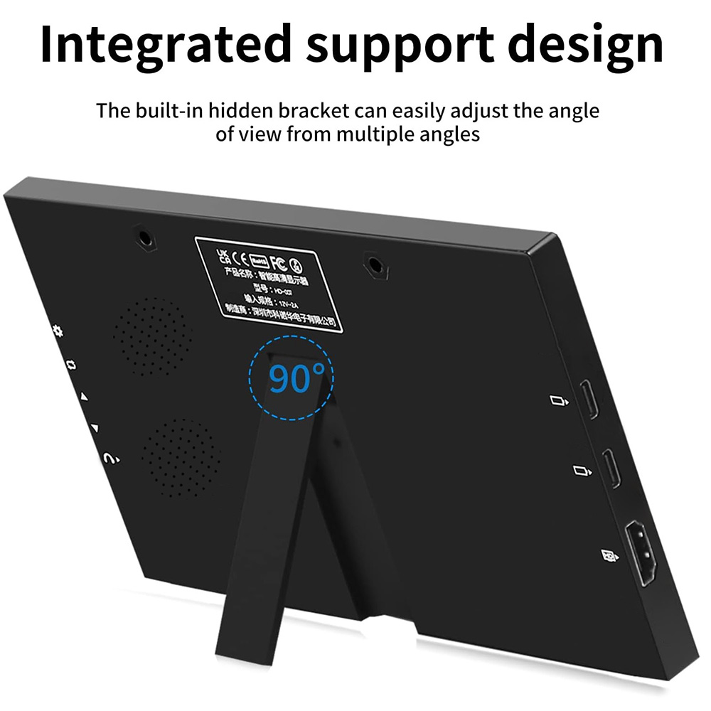 タッチスクリーン小型モニター 7インチ ポータブルモニター  - Portable Touchscreen Monitor For Laptop のレビューと価格