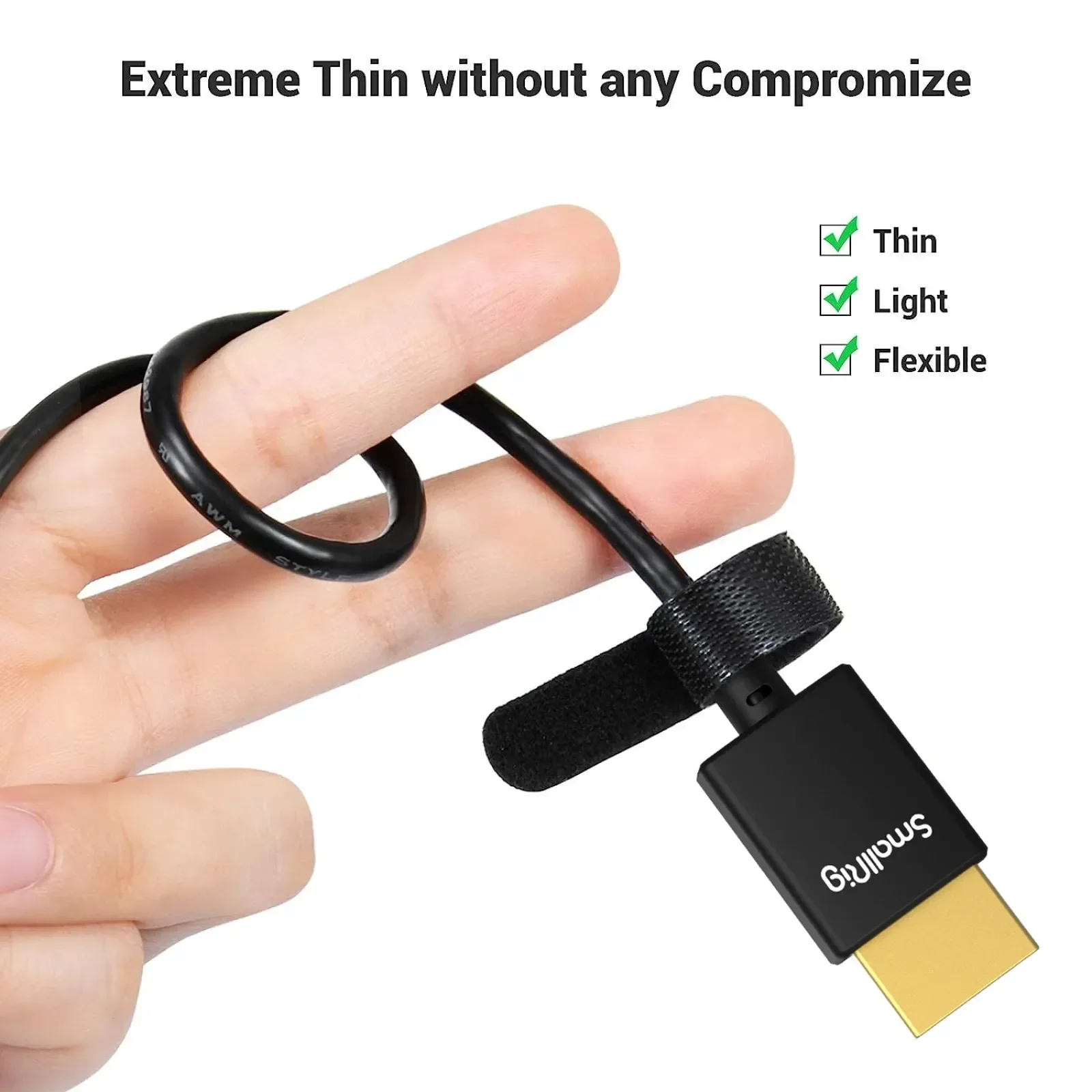 SmallRig ウルトラスリム ハイスピード 4K マイク - Mini Hdmi To Hdmi Cable Ultra Slim のレビューと価格