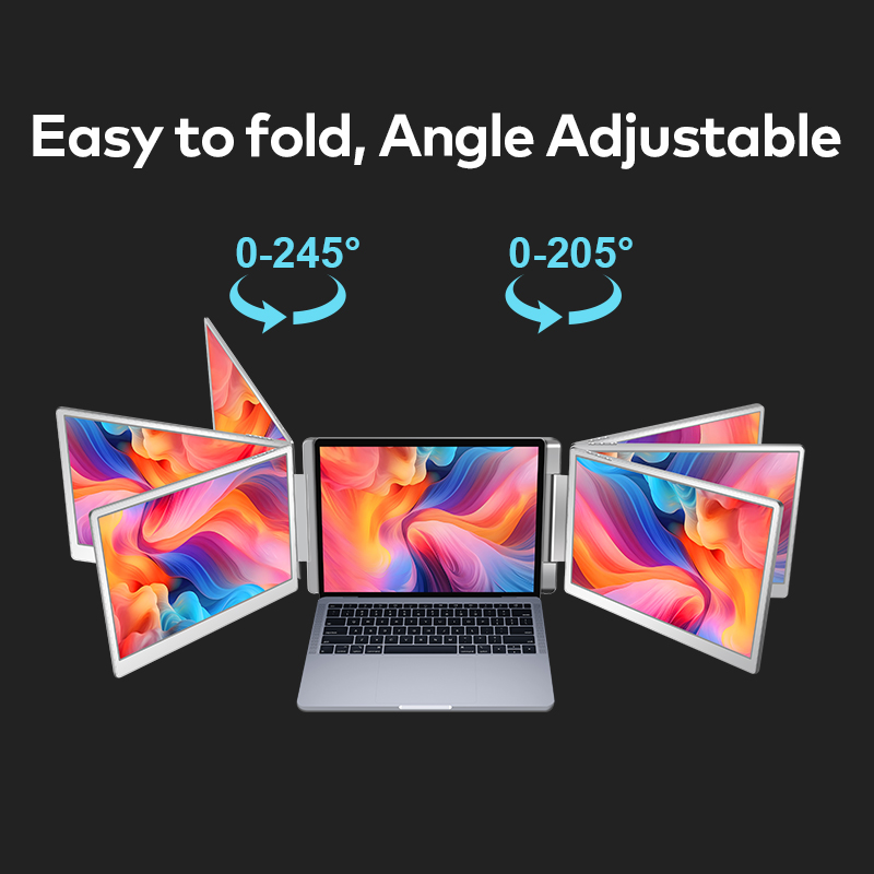工場卸売 15.6インチ ポータブルモニター デュアル192 - Dual Screen Portable Monitor Extender のレビューと価格