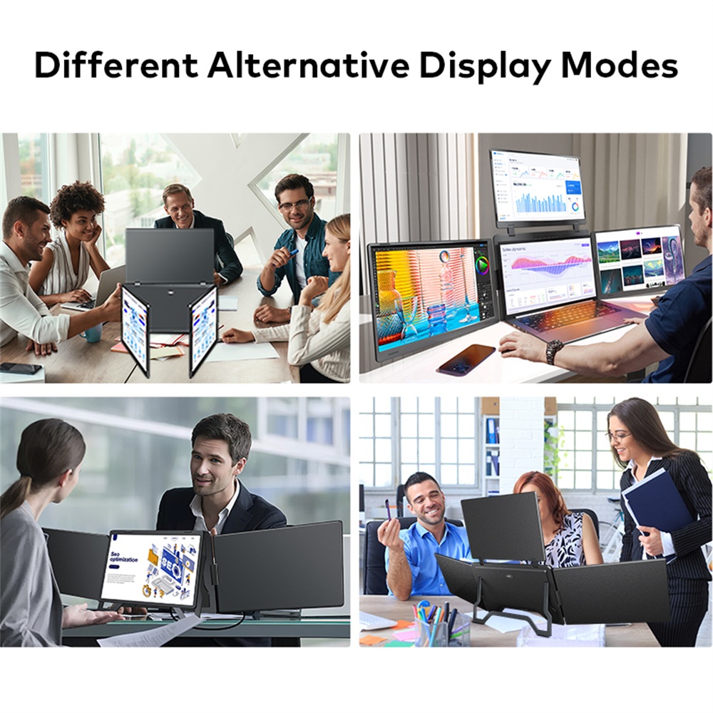 Rospider 14～18.5インチ トリプルスクリーンエ - Triple Screen Laptop Monitor Foldable のレビューと価格