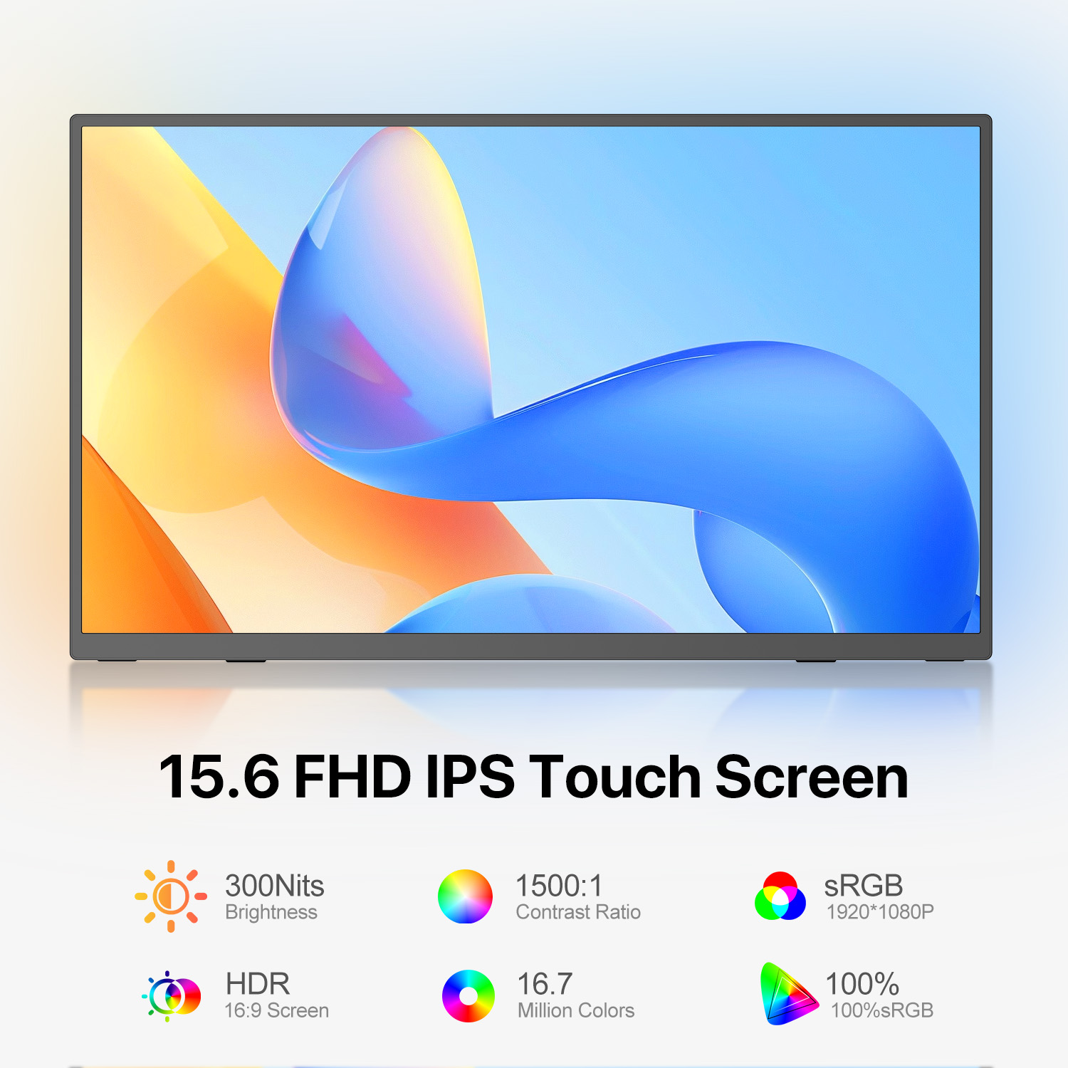 UPERFECT 15.6 インチ ポータブル モニター 6 - Portable Touchscreen Monitor For Laptop のレビューと価格