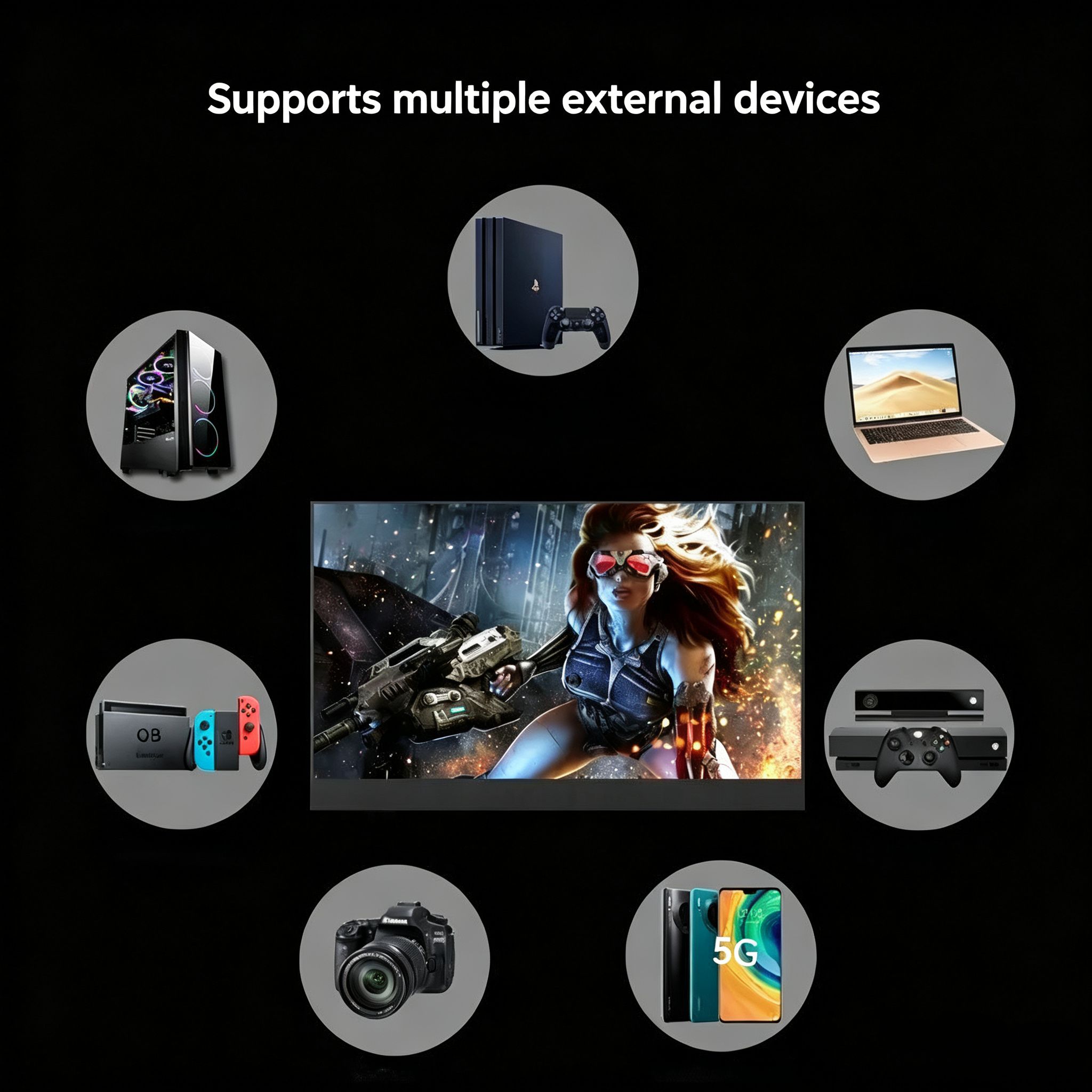 ポータブル14インチ 1920x1200 60Hz タッチス - Portable Touchscreen Monitor For Laptop のレビューと価格