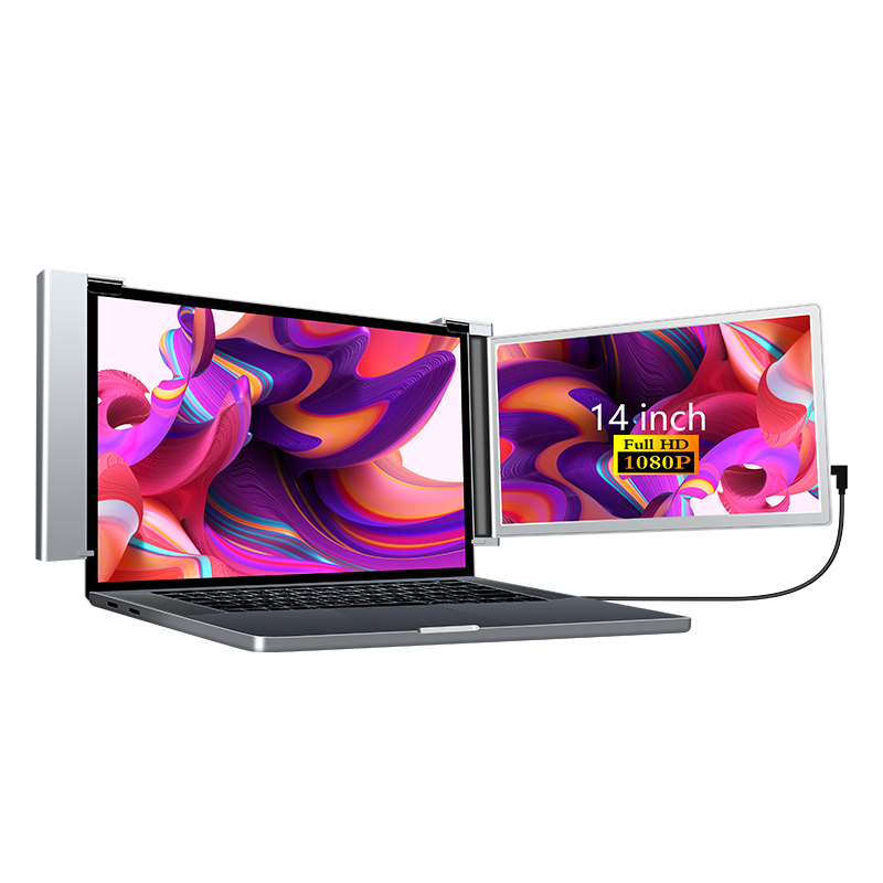 2026年 プラグアンドプレイ 14インチ拡張ブラケット ポ - Dual Screen Portable Monitor Extender のレビューと価格