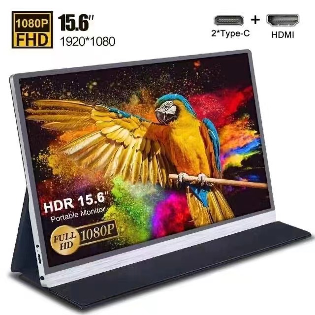 15.6インチ 1080P トリプルポータブルモニター 折り - Portable Monitor 15.6 Inch 1080P Type C のレビューと価格
